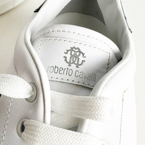 Roberto Cavalli Sneakers with Monogram Mirror Snake size 46 - Picture 9 of 9